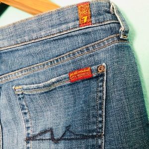 7 for all Mankind Josefina Skinny boyfriend Shorts